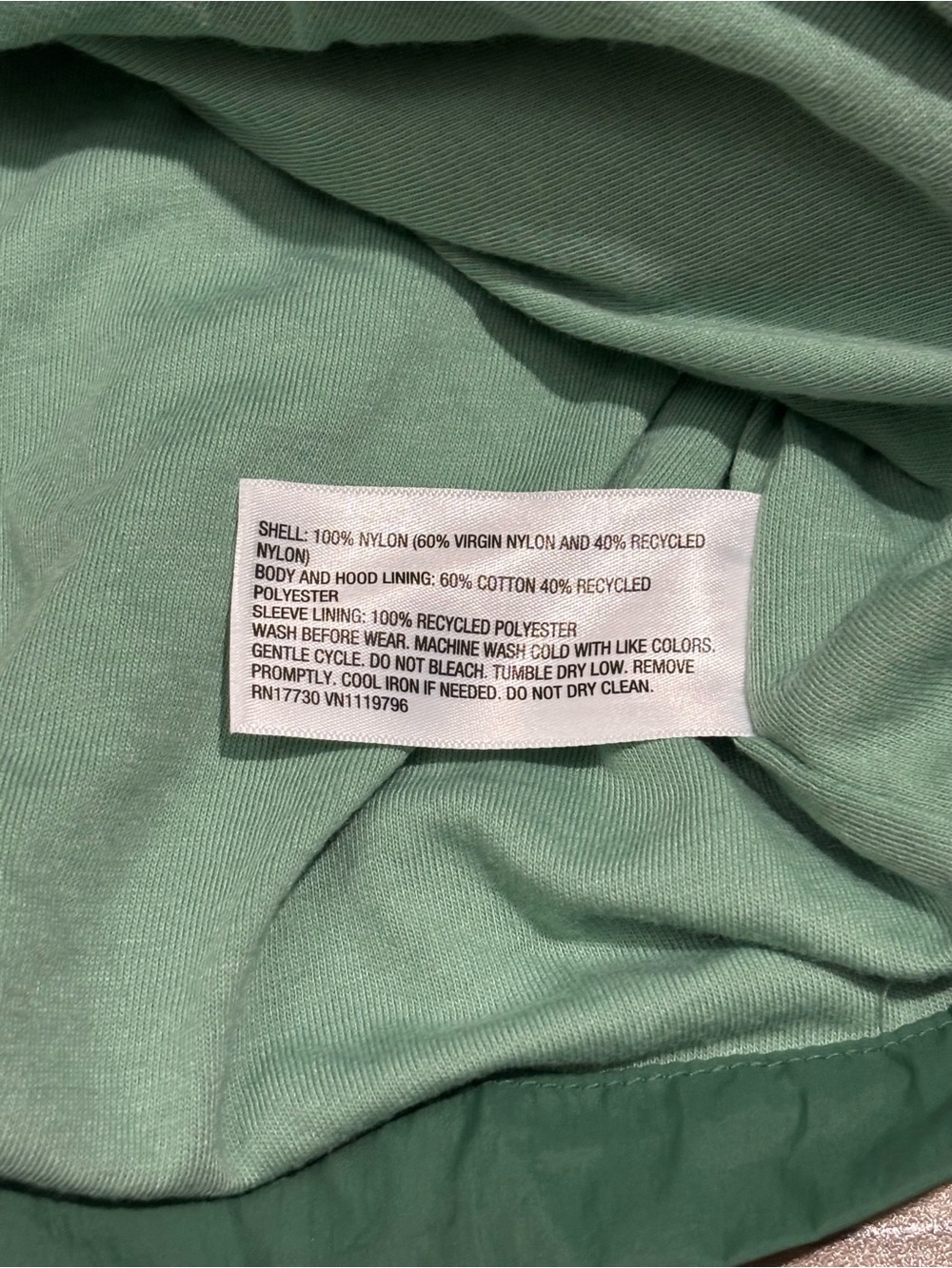 Cat & Jack Boys' Colorblock Windbreaker Jacket Green Size L(10-12) - Picture 8 of 11